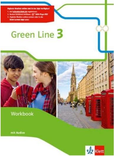 Green Line 3, Workbook mit 2 Audio-CDs, Klasse 7