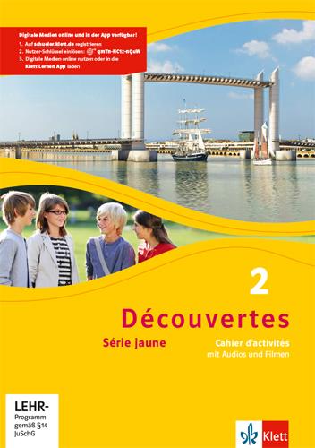 Decouvertes 2, Serie jaune, cahier d´activités mit CD+DVD