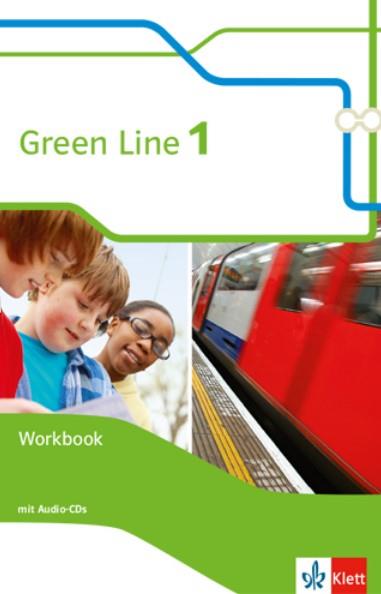 Green Line 1 Workbook (Bundesausgabe ab 2014), Klasse 5, Workbook mit 2 Audio-CDs